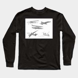 Aviation: a Brief History Long Sleeve T-Shirt